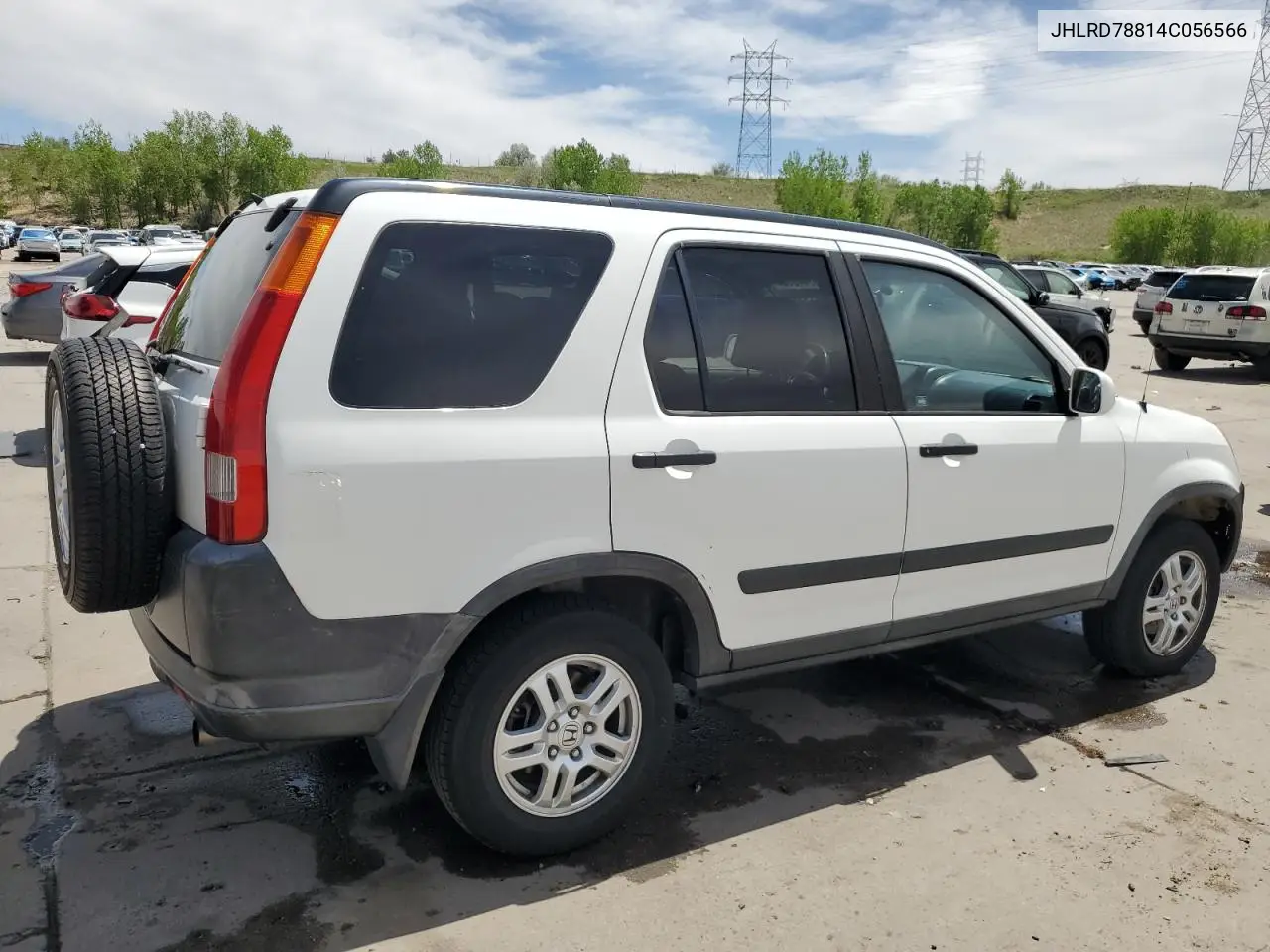 2004 Honda Cr-V Ex VIN: JHLRD78814C056566 Lot: 56744035