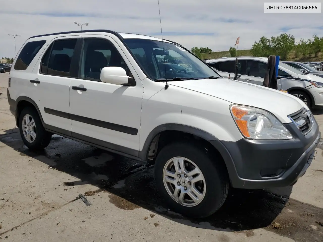 2004 Honda Cr-V Ex VIN: JHLRD78814C056566 Lot: 56744035