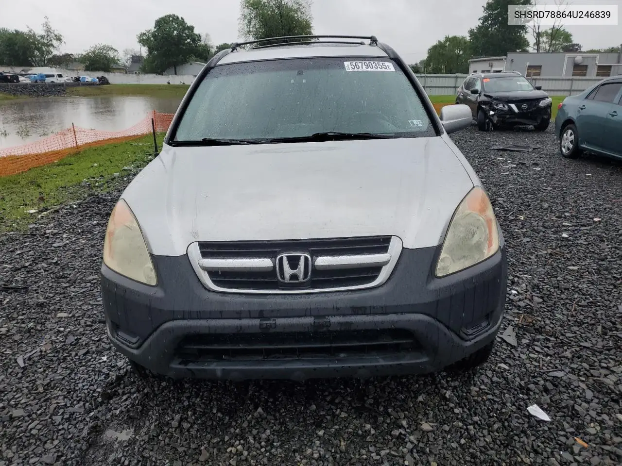 2004 Honda Cr-V Ex VIN: SHSRD78864U246839 Lot: 56790355