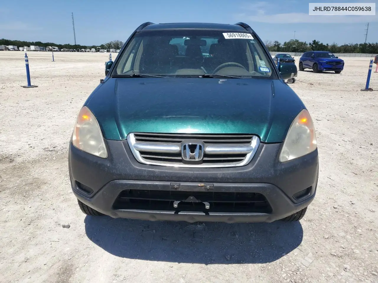 2004 Honda Cr-V Ex VIN: JHLRD78844C059638 Lot: 56918865