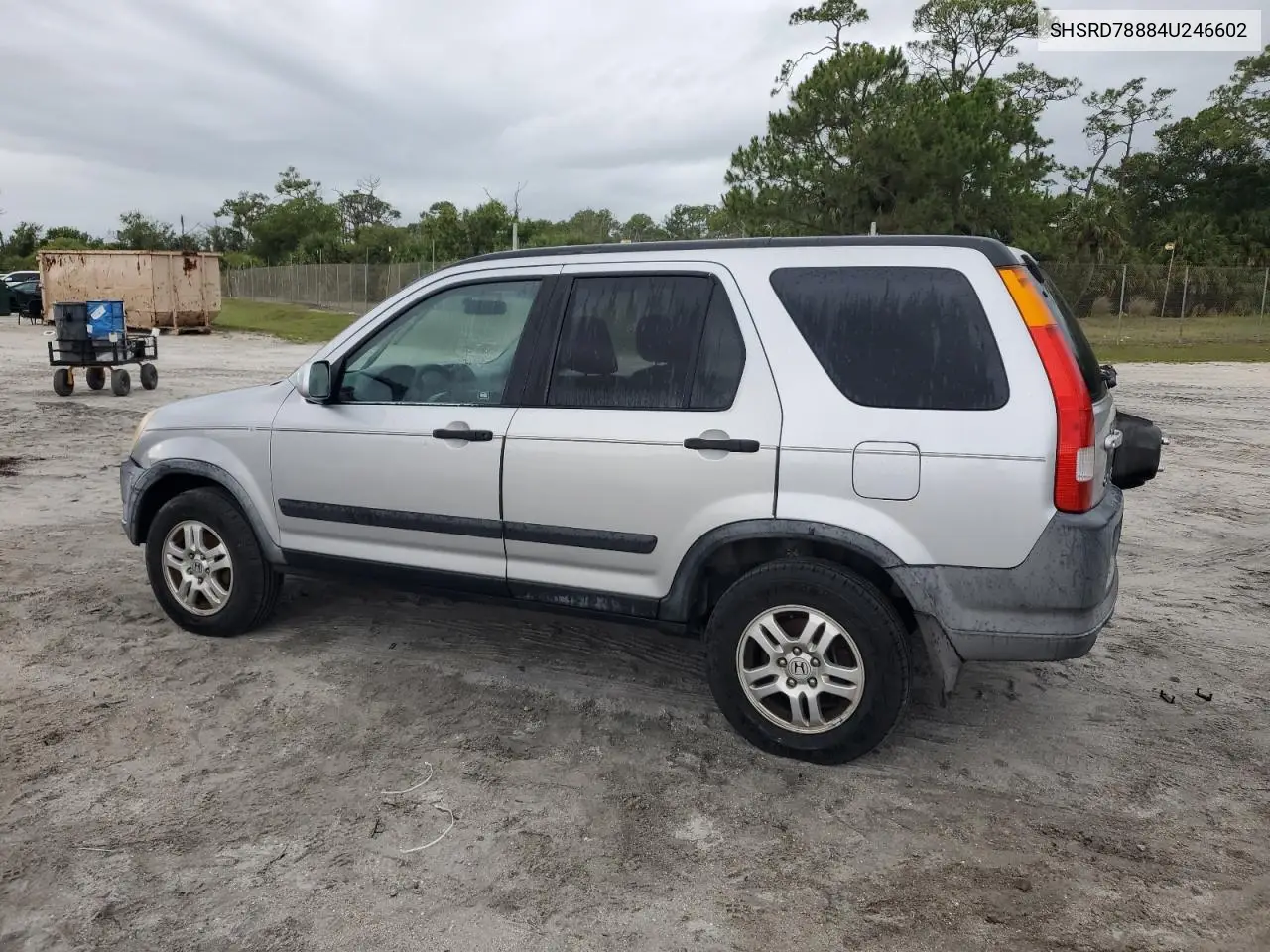 2004 Honda Cr-V Ex VIN: SHSRD78884U246602 Lot: 56950295