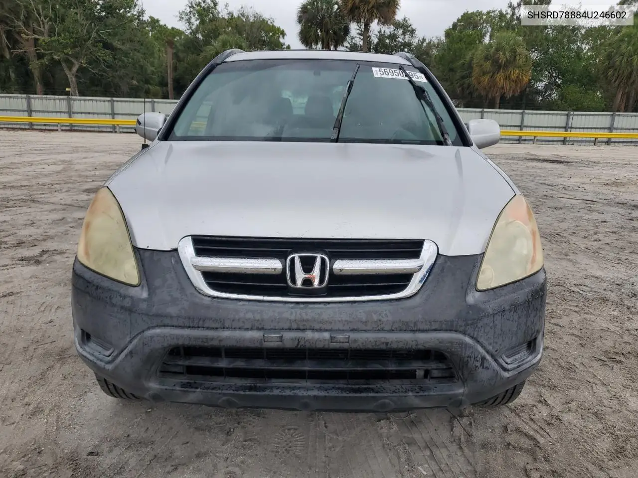 2004 Honda Cr-V Ex VIN: SHSRD78884U246602 Lot: 56950295