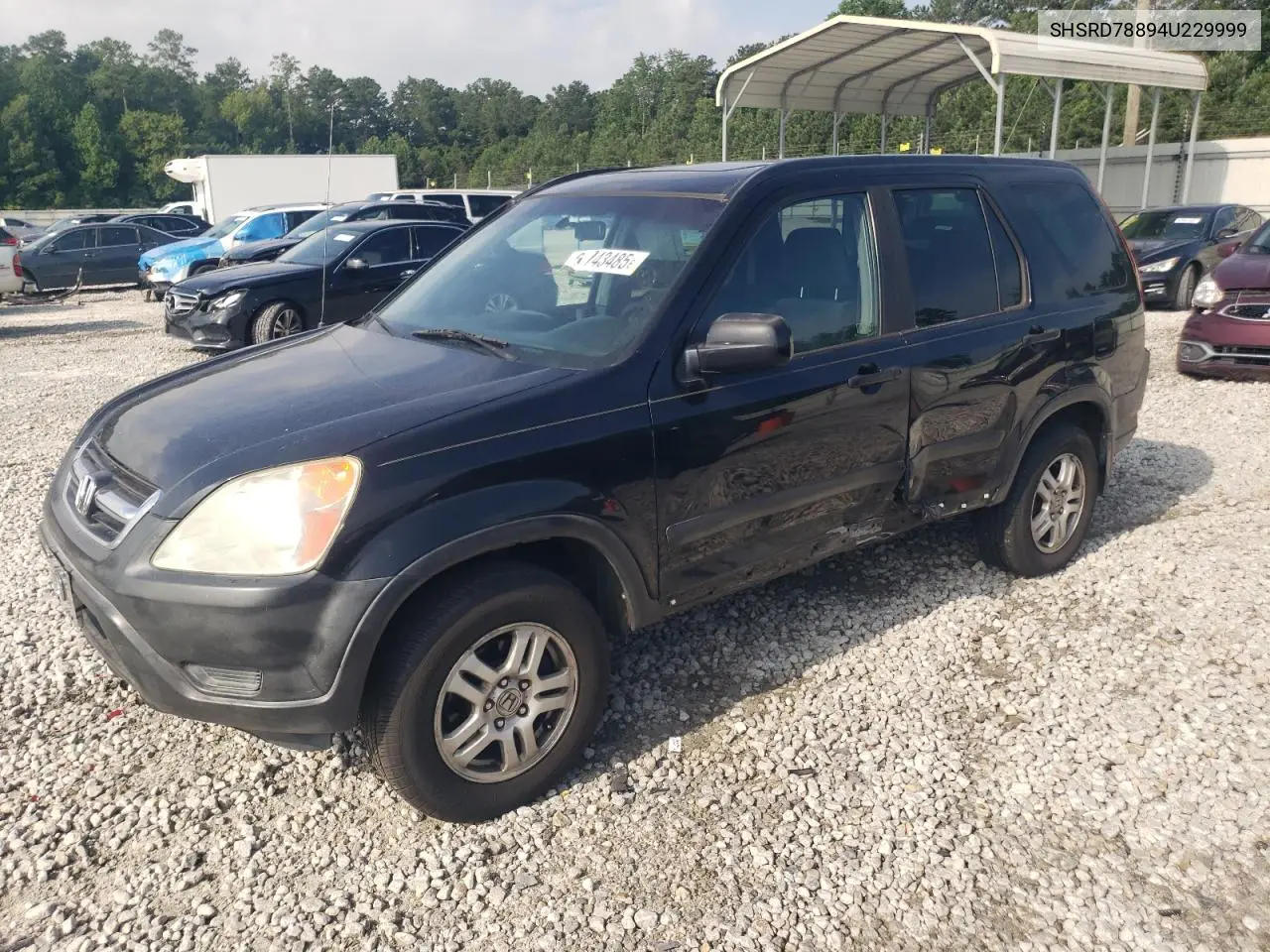 2004 Honda Cr-V Ex VIN: SHSRD78894U229999 Lot: 61743485