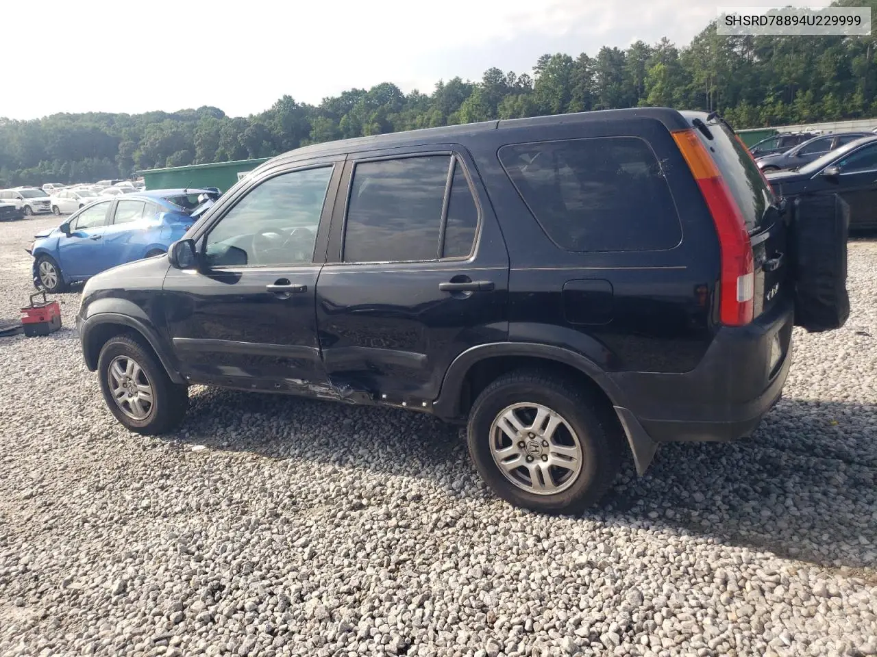 2004 Honda Cr-V Ex VIN: SHSRD78894U229999 Lot: 61743485