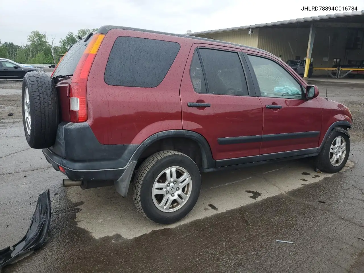 2004 Honda Cr-V Ex VIN: JHLRD78894C016784 Lot: 62417385