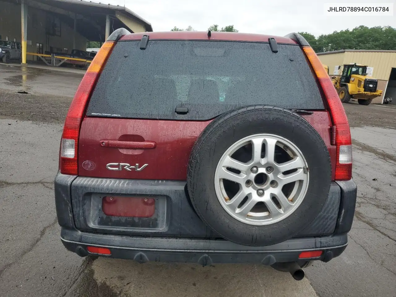 2004 Honda Cr-V Ex VIN: JHLRD78894C016784 Lot: 62417385