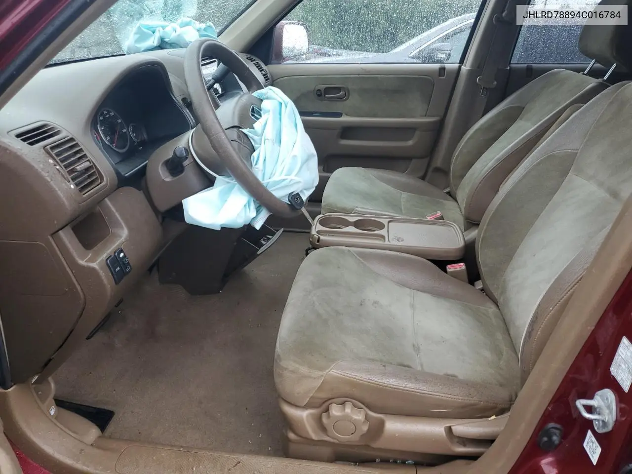 2004 Honda Cr-V Ex VIN: JHLRD78894C016784 Lot: 62417385