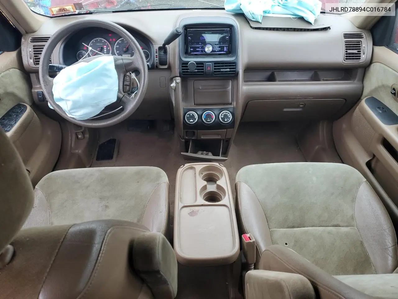 2004 Honda Cr-V Ex VIN: JHLRD78894C016784 Lot: 62417385