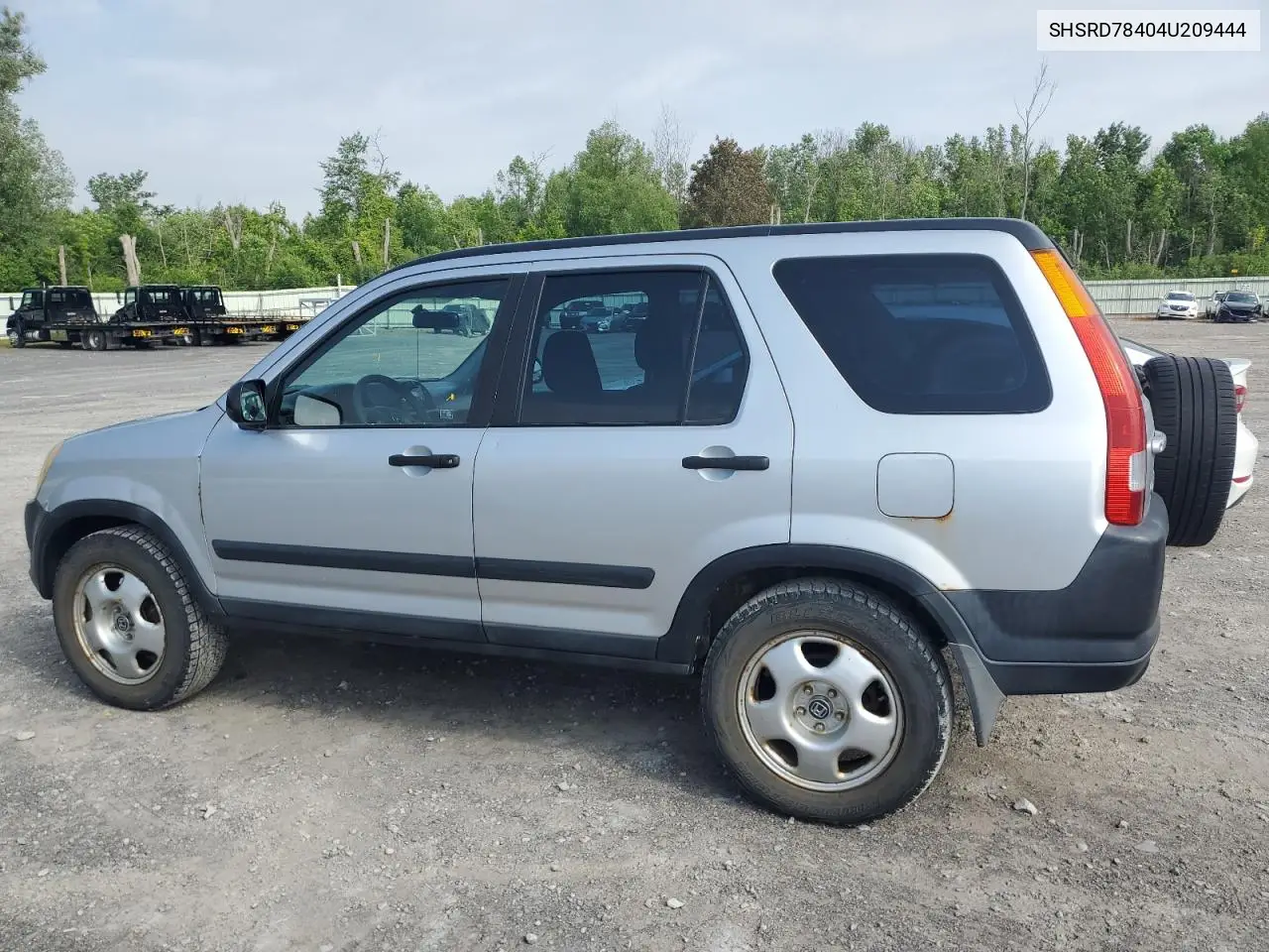 2004 Honda Cr-V Lx VIN: SHSRD78404U209444 Lot: 62540035