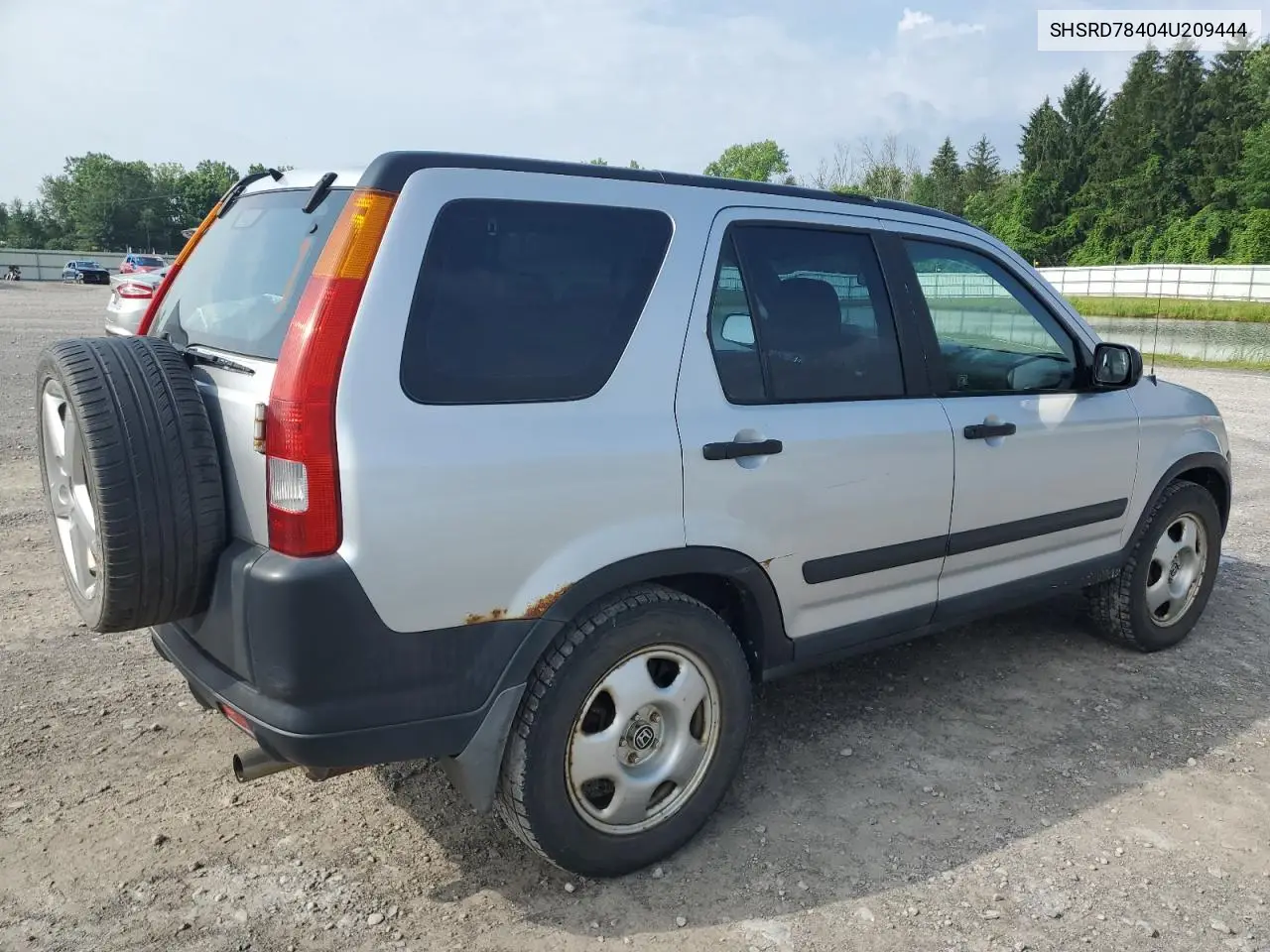 2004 Honda Cr-V Lx VIN: SHSRD78404U209444 Lot: 62540035
