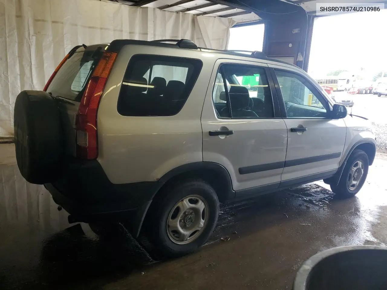 2004 Honda Cr-V Lx VIN: SHSRD78574U210986 Lot: 62650095