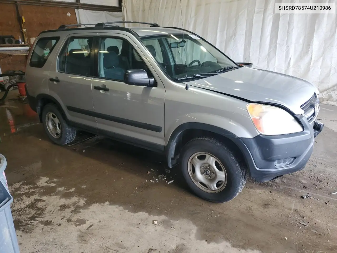 2004 Honda Cr-V Lx VIN: SHSRD78574U210986 Lot: 62650095