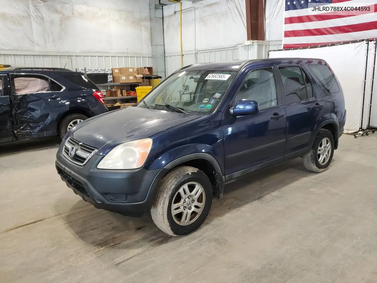 jhlrd788x4c044593 JHLRD788X4C044593 2004 Honda Cr-V Ex