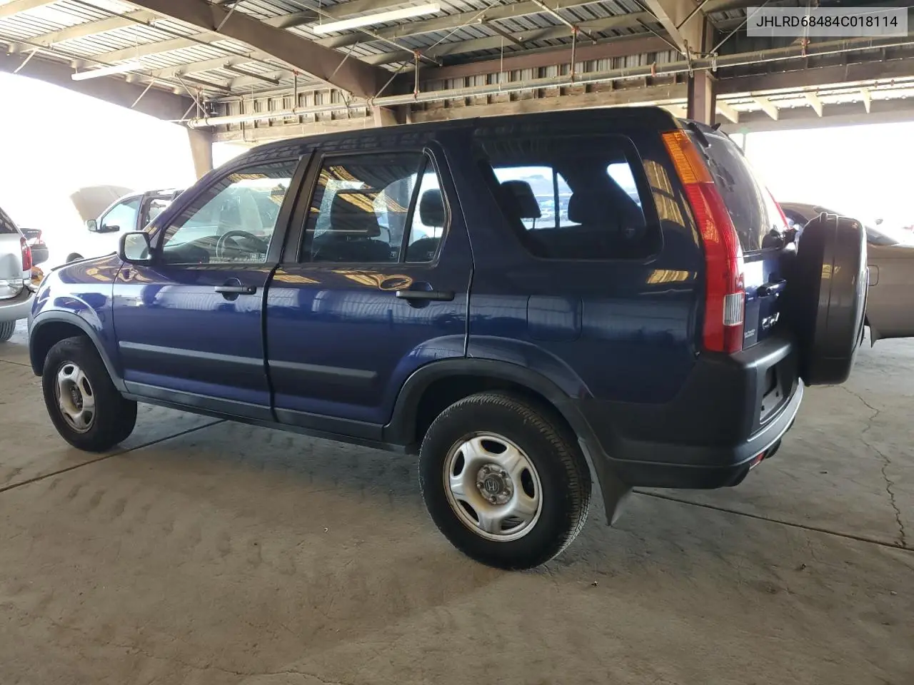 2004 Honda Cr-V Lx VIN: JHLRD68484C018114 Lot: 62858025