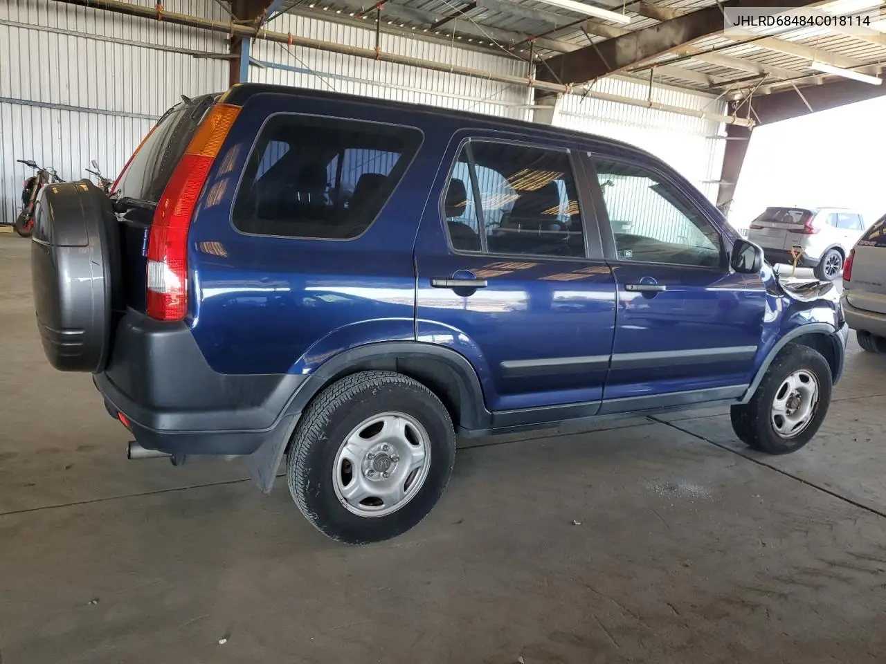2004 Honda Cr-V Lx VIN: JHLRD68484C018114 Lot: 62858025