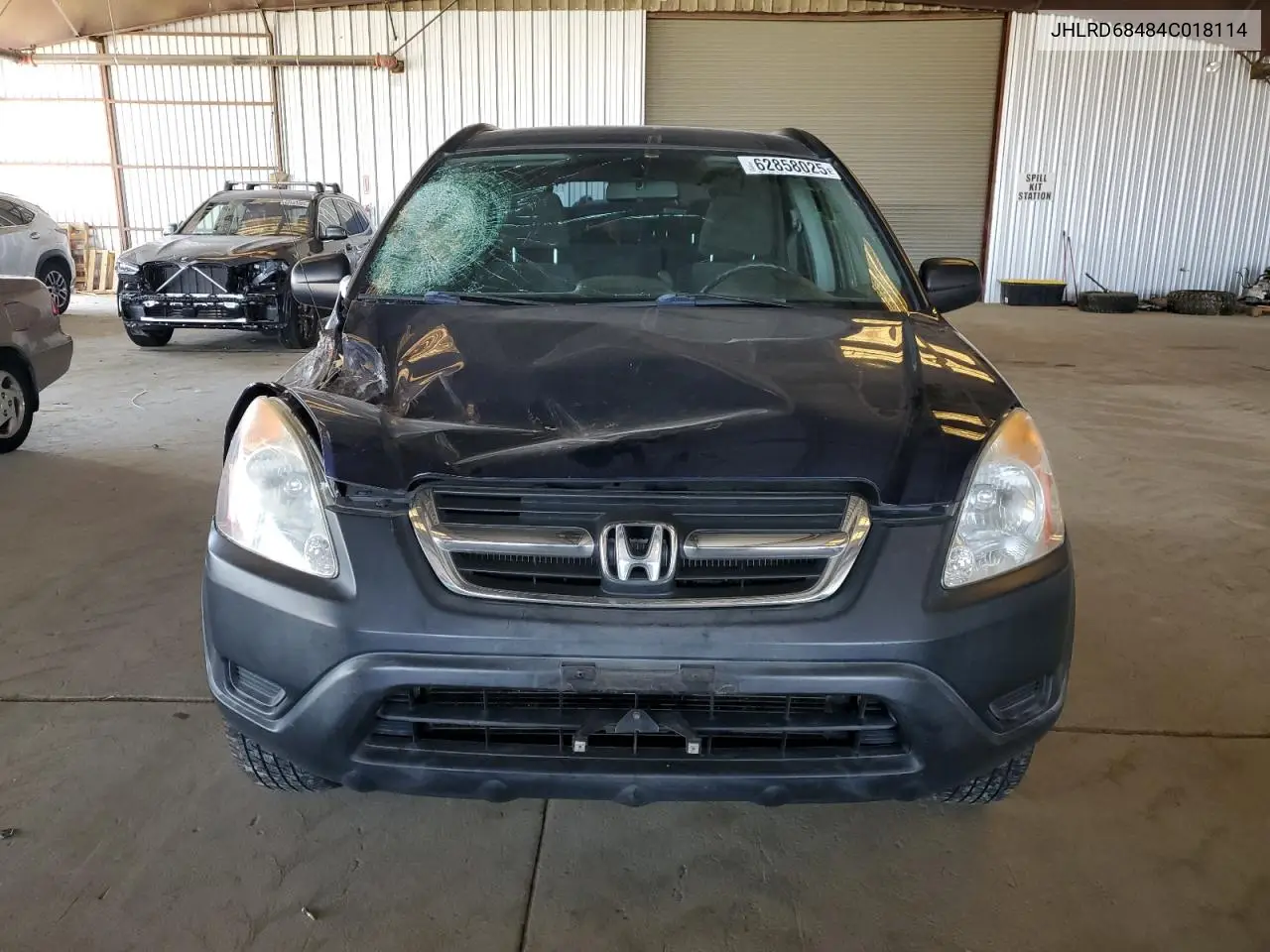 2004 Honda Cr-V Lx VIN: JHLRD68484C018114 Lot: 62858025