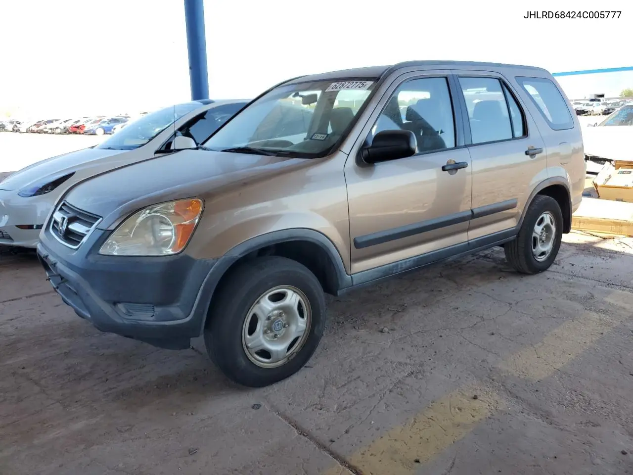 2004 Honda Cr-V Lx VIN: JHLRD68424C005777 Lot: 62872775