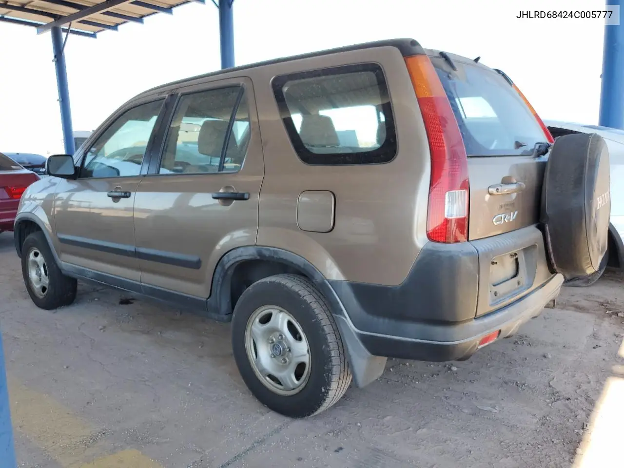 2004 Honda Cr-V Lx VIN: JHLRD68424C005777 Lot: 62872775