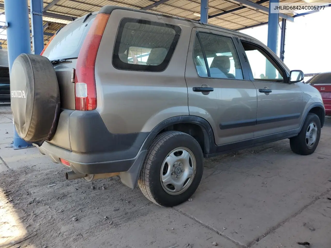 2004 Honda Cr-V Lx VIN: JHLRD68424C005777 Lot: 62872775