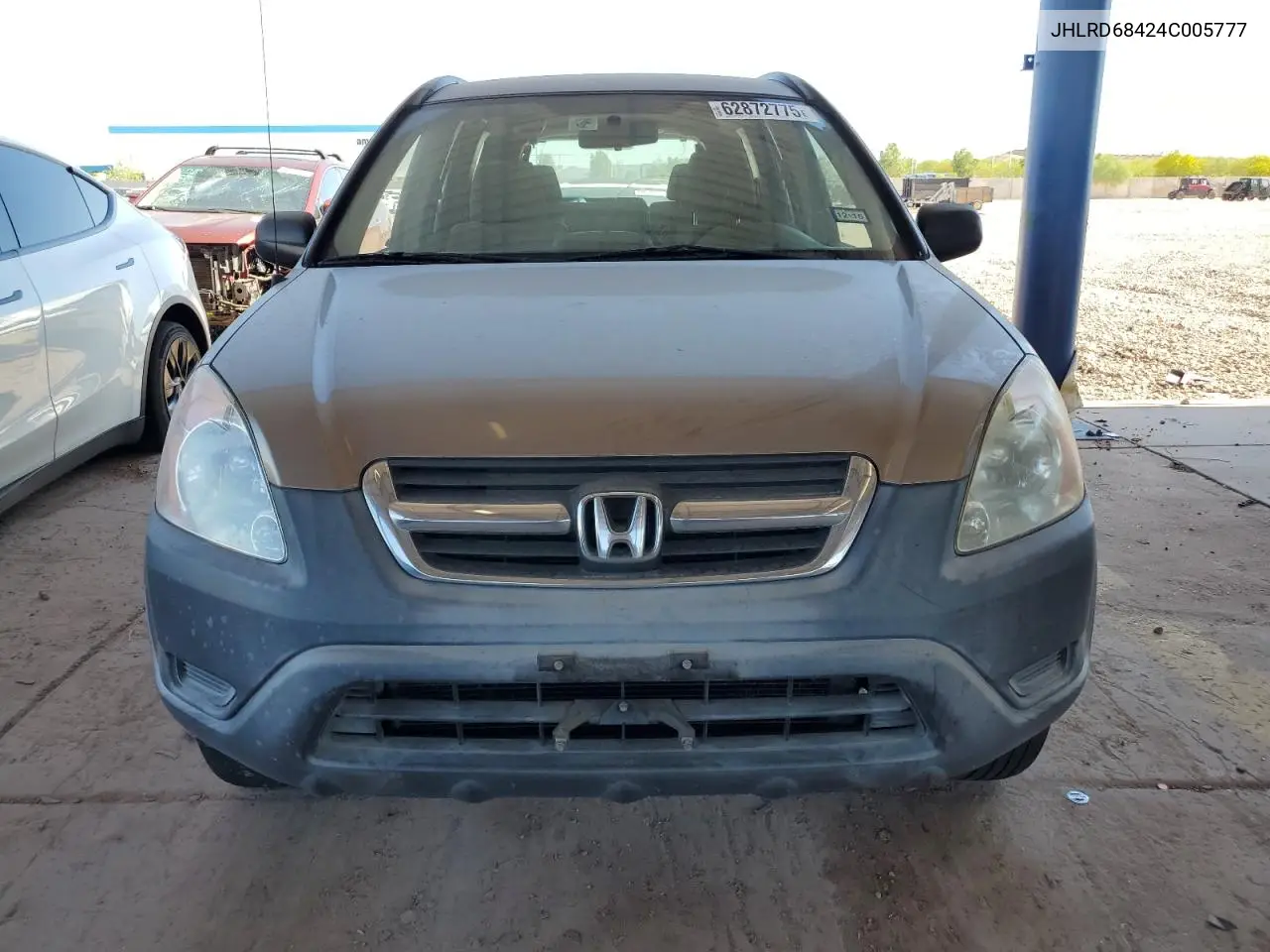 2004 Honda Cr-V Lx VIN: JHLRD68424C005777 Lot: 62872775