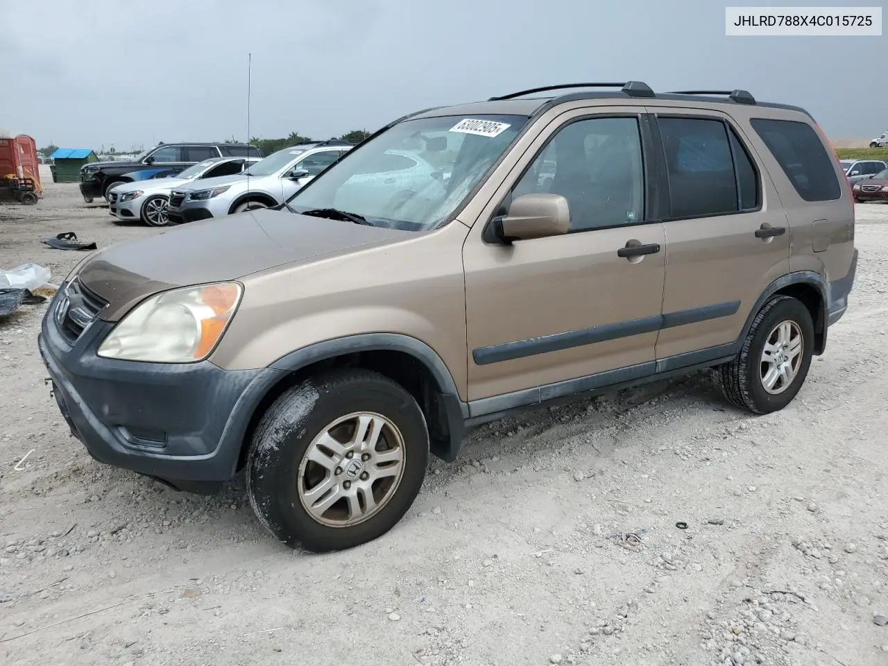2004 Honda Cr-V Ex VIN: JHLRD788X4C015725 Lot: 63002905