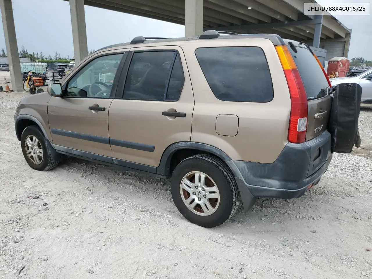 2004 Honda Cr-V Ex VIN: JHLRD788X4C015725 Lot: 63002905