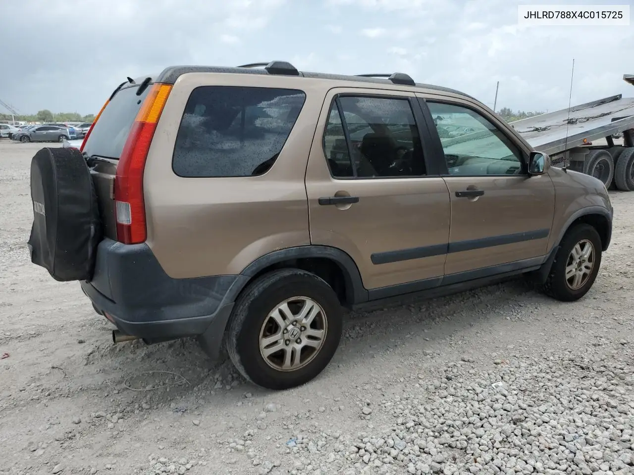 2004 Honda Cr-V Ex VIN: JHLRD788X4C015725 Lot: 63002905