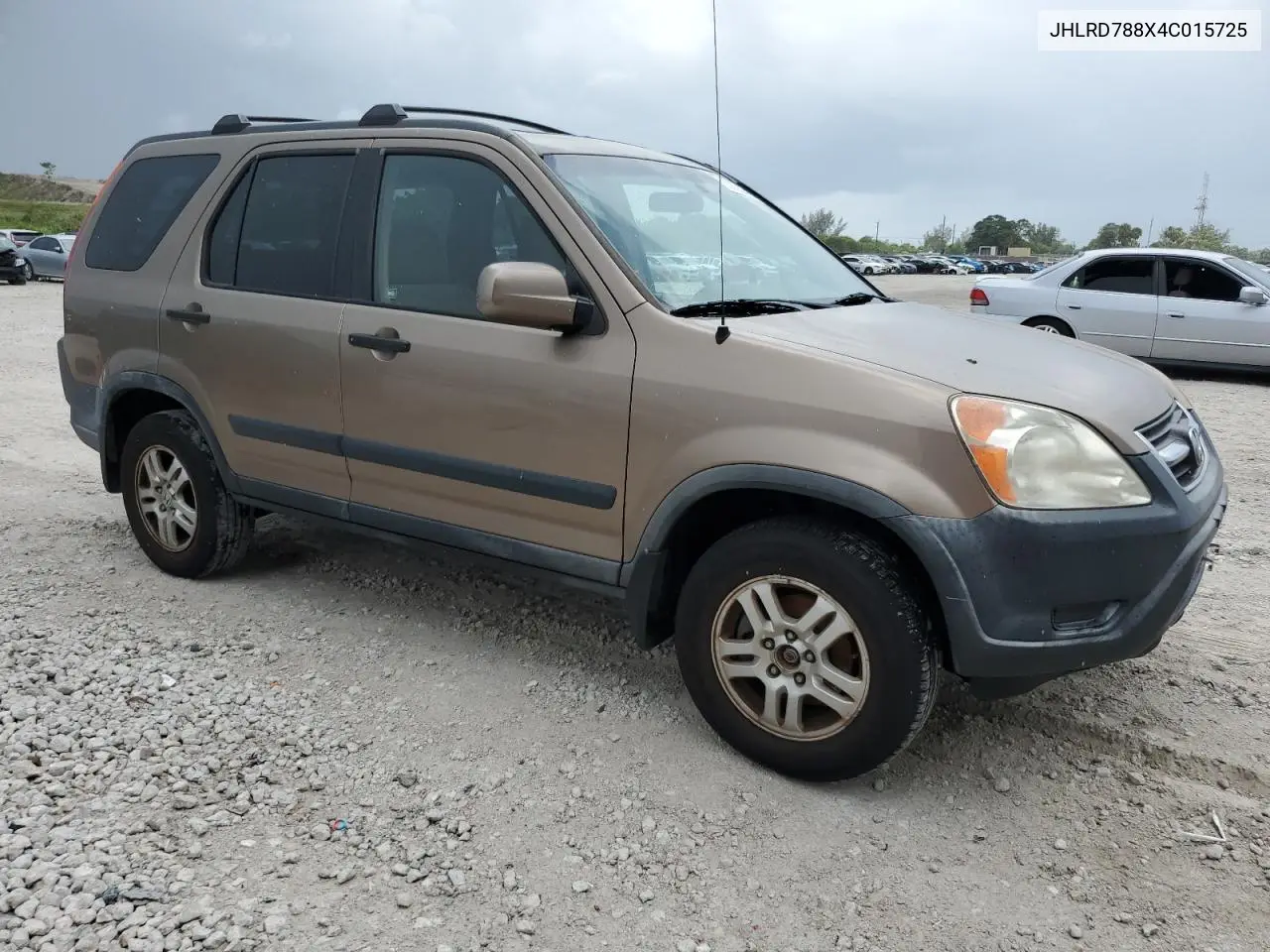 2004 Honda Cr-V Ex VIN: JHLRD788X4C015725 Lot: 63002905