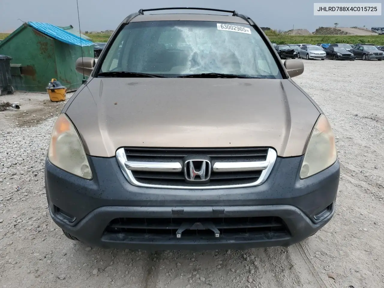 2004 Honda Cr-V Ex VIN: JHLRD788X4C015725 Lot: 63002905