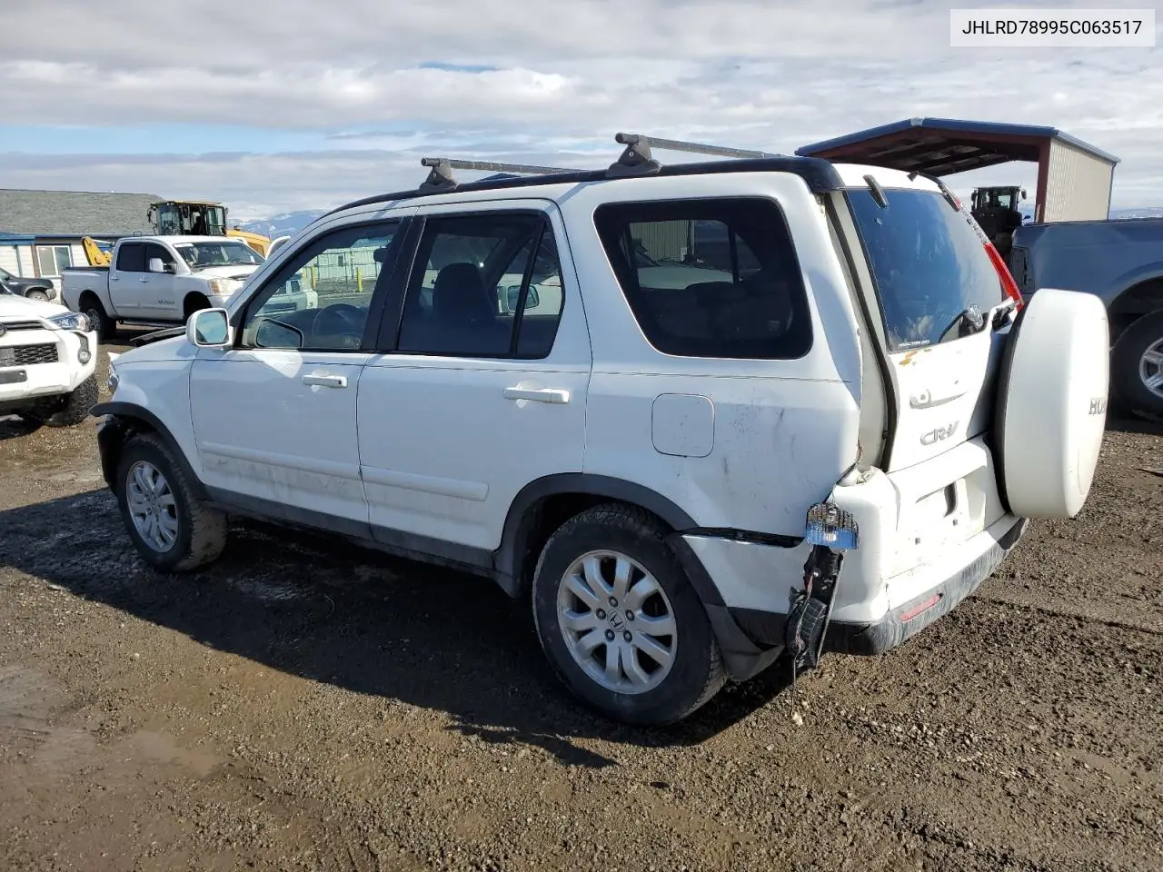 2005 Honda Cr-V Se VIN: JHLRD78995C063517 Lot: 47115355