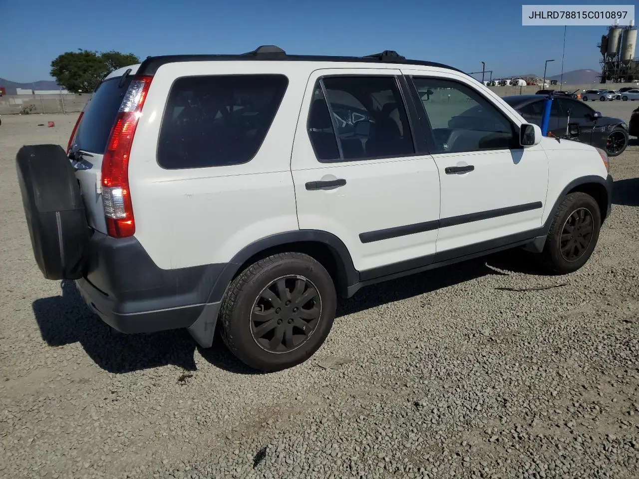 2005 Honda Cr-V Ex VIN: JHLRD78815C010897 Lot: 55882995