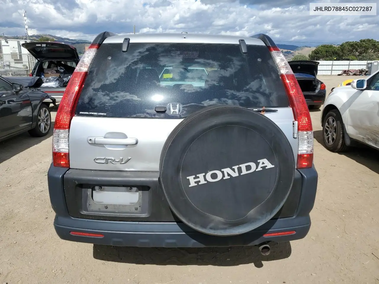 2005 Honda Cr-V Ex VIN: JHLRD78845C027287 Lot: 56406905