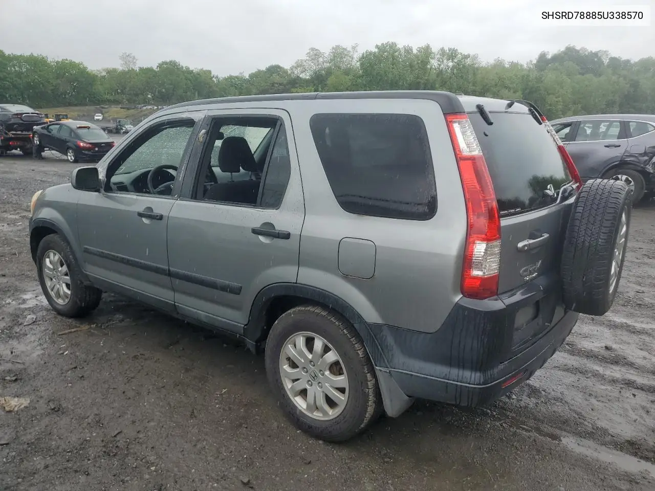 2005 Honda Cr-V Ex VIN: SHSRD78885U338570 Lot: 56476655