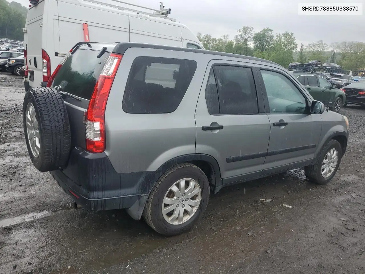 2005 Honda Cr-V Ex VIN: SHSRD78885U338570 Lot: 56476655