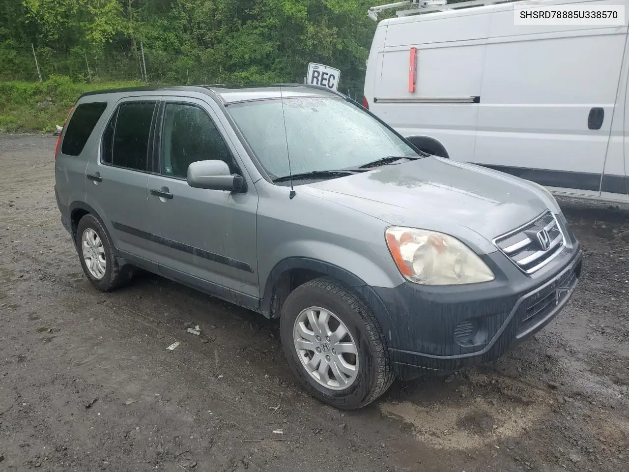 2005 Honda Cr-V Ex VIN: SHSRD78885U338570 Lot: 56476655