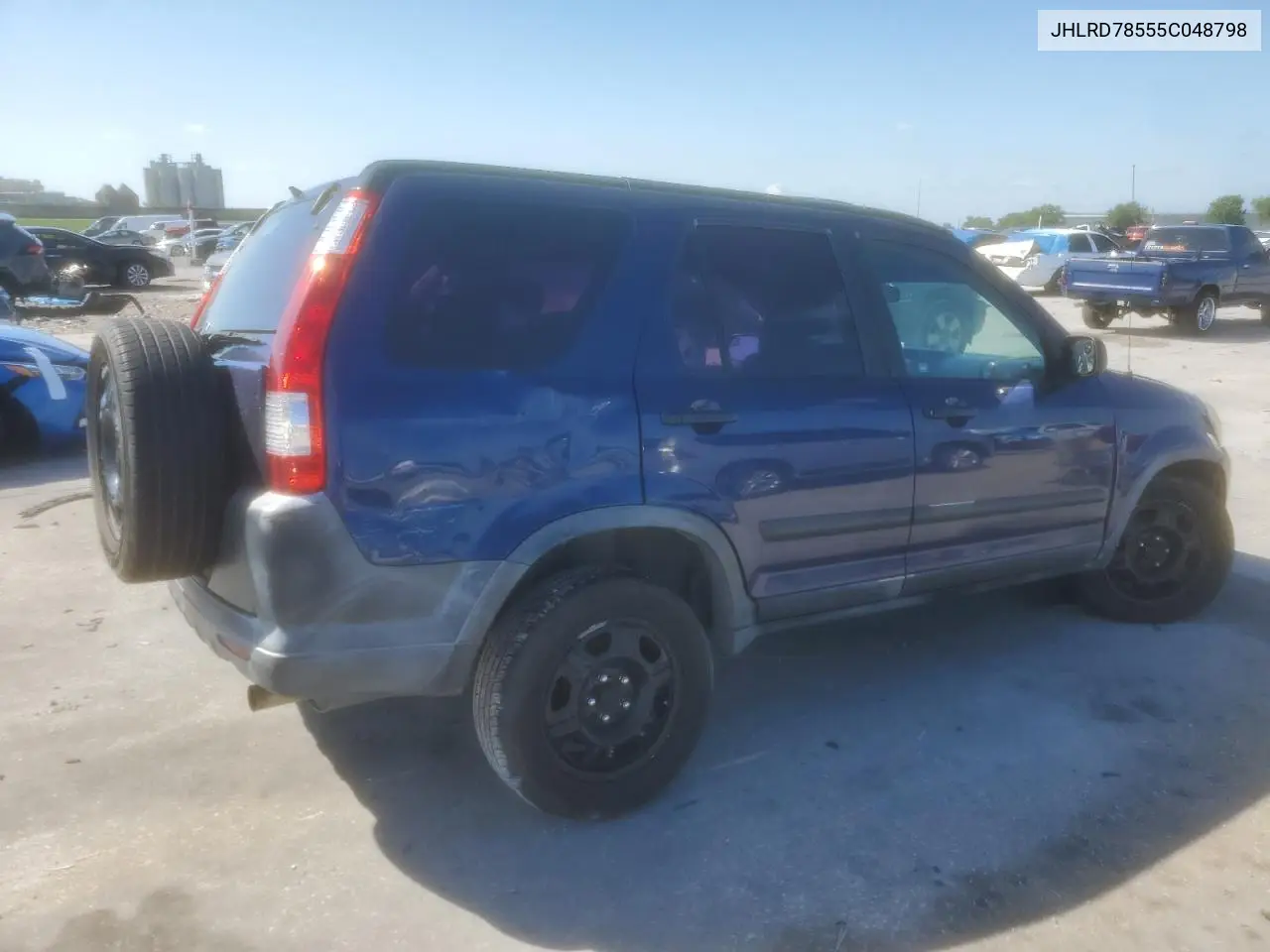 2005 Honda Cr-V Lx VIN: JHLRD78555C048798 Lot: 56505735