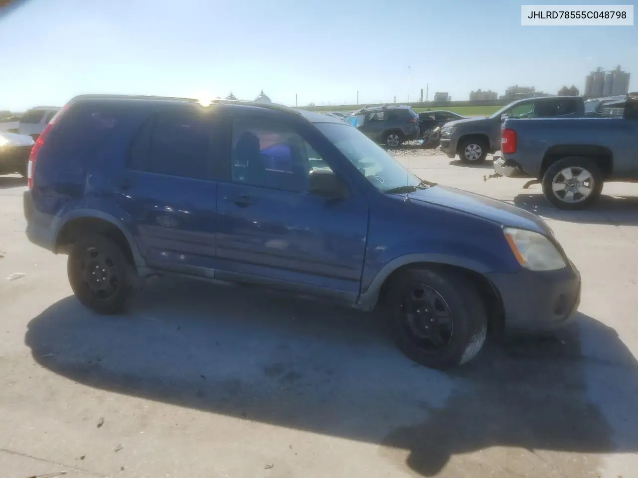 2005 Honda Cr-V Lx VIN: JHLRD78555C048798 Lot: 56505735