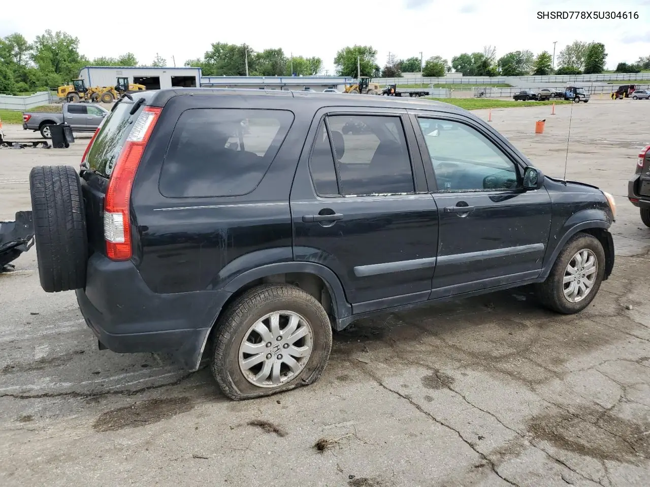 2005 Honda Cr-V Ex VIN: SHSRD778X5U304616 Lot: 56690315