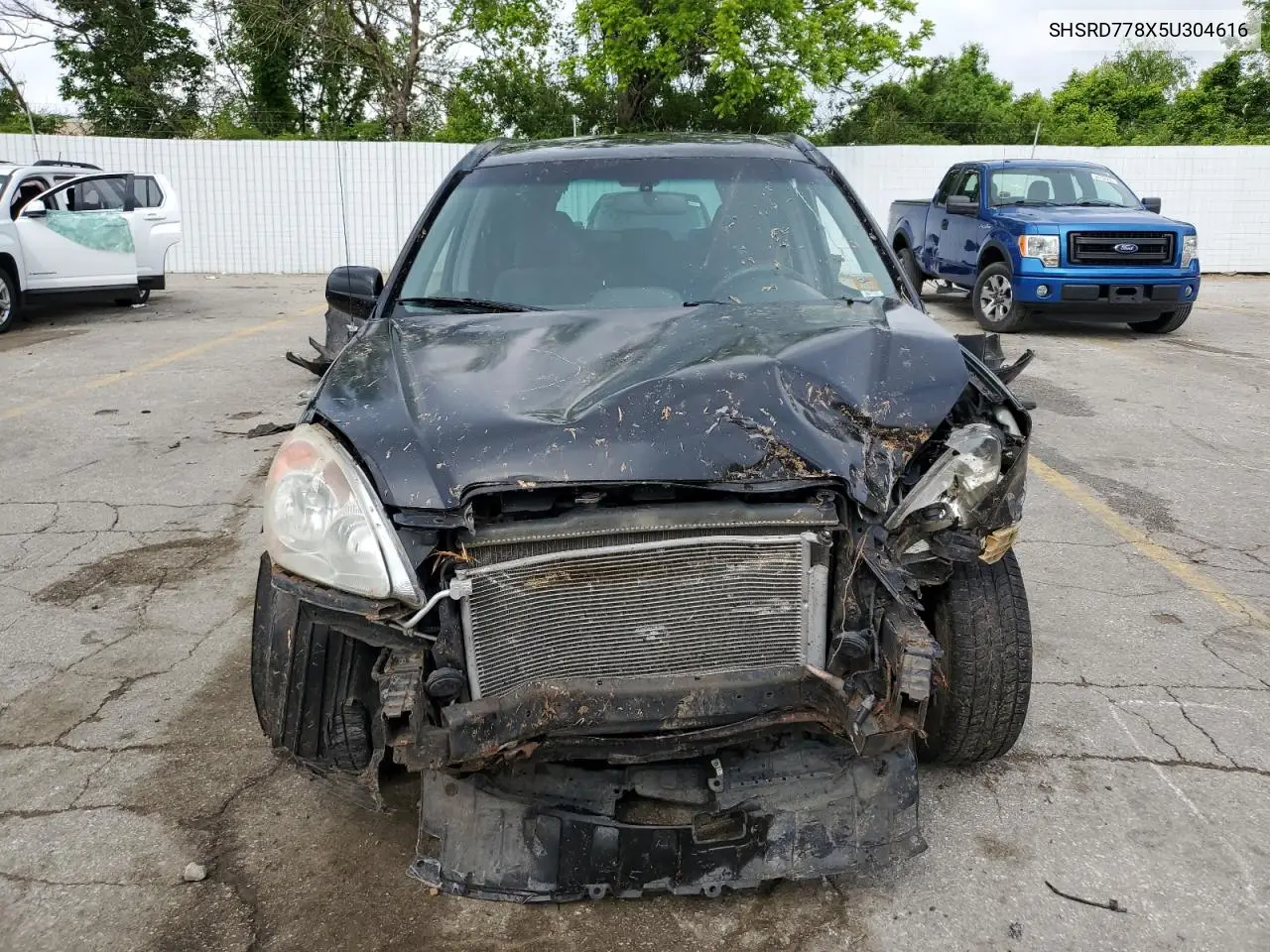 2005 Honda Cr-V Ex VIN: SHSRD778X5U304616 Lot: 56690315