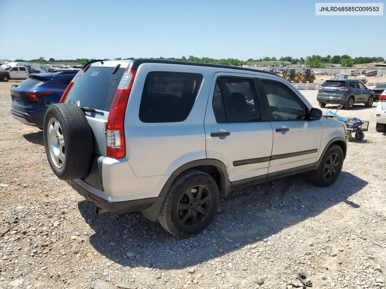 2005 Honda Cr-V Lx VIN: JHLRD68585C009553 Lot: 56701385