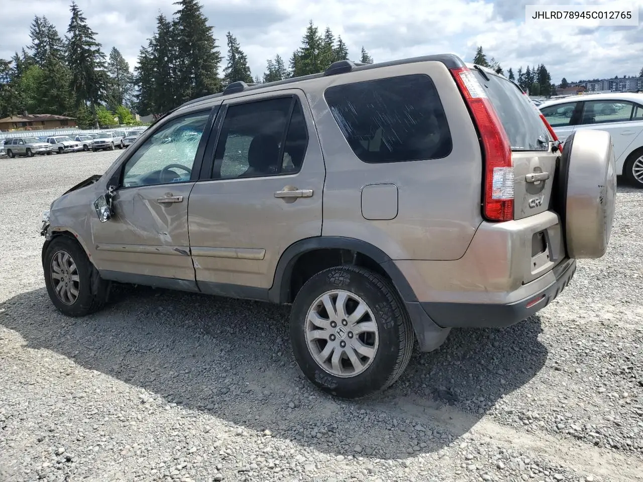 2005 Honda Cr-V Se VIN: JHLRD78945C012765 Lot: 56958695