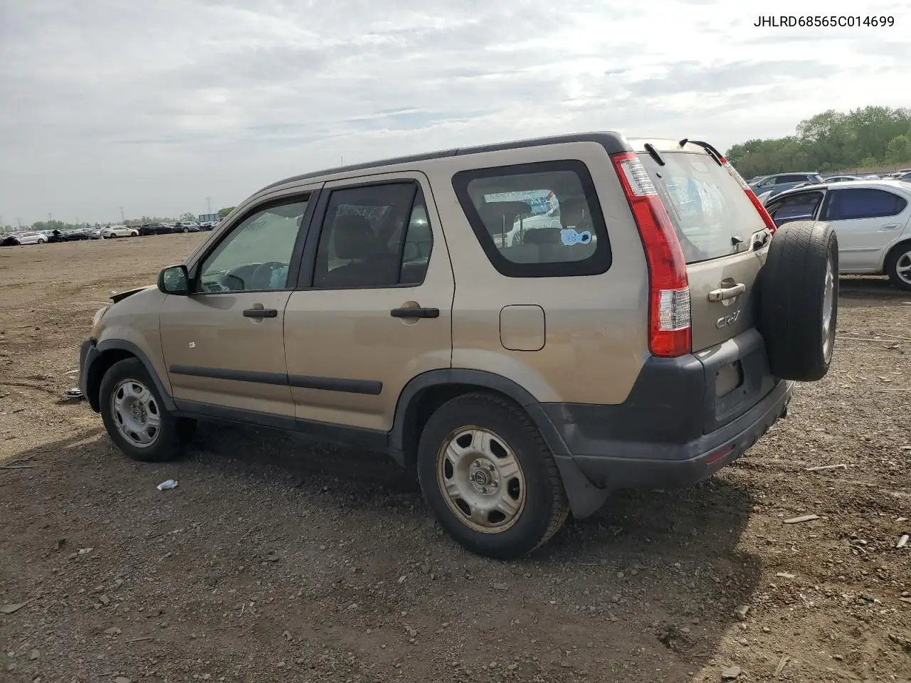 2005 Honda Cr-V Lx VIN: JHLRD68565C014699 Lot: 57092405