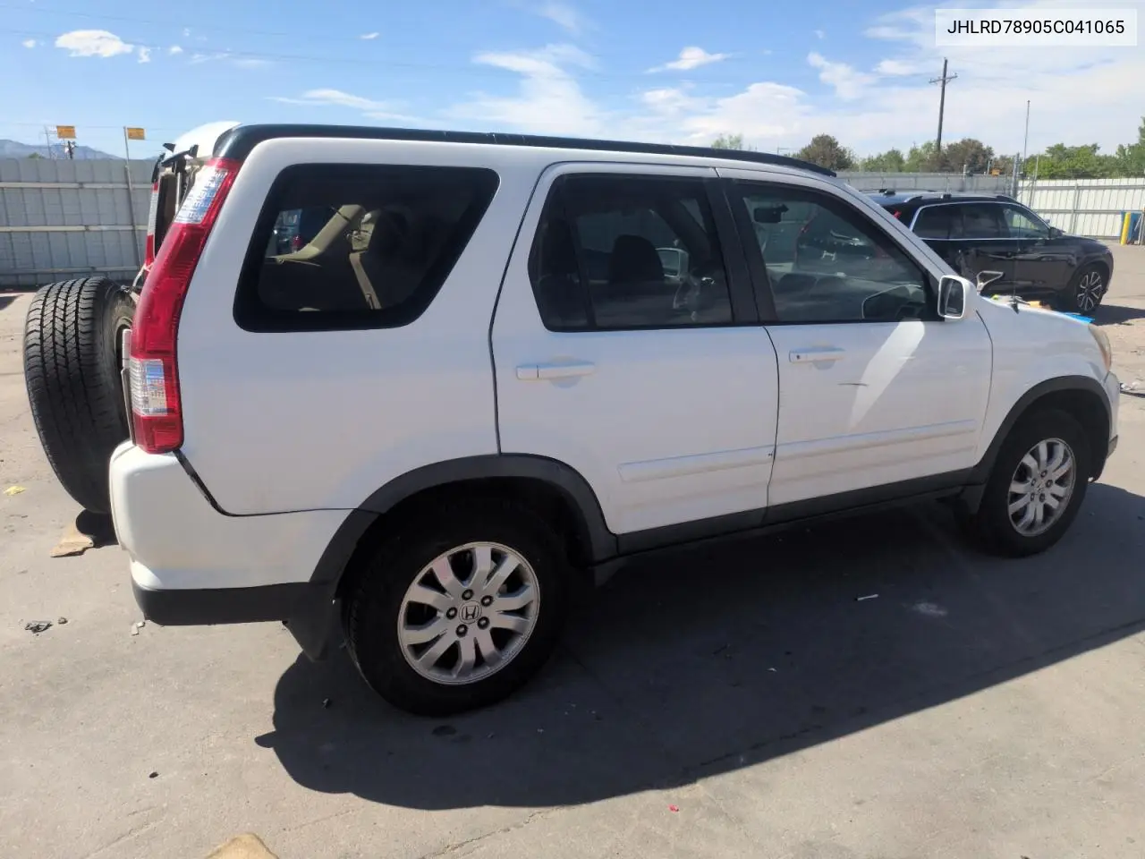 2005 Honda Cr-V Se VIN: JHLRD78905C041065 Lot: 57107705