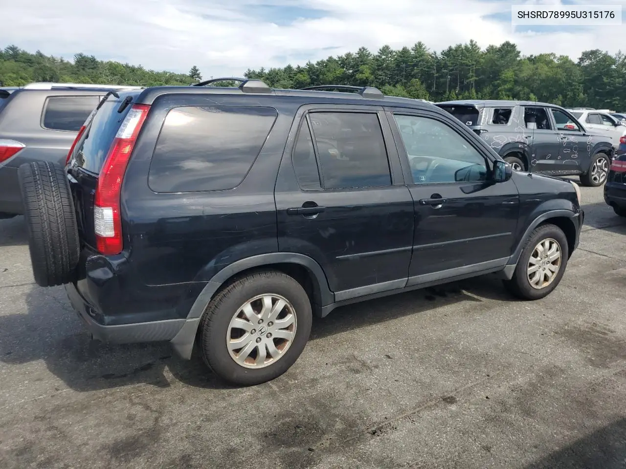 2005 Honda Cr-V Se VIN: SHSRD78995U315176 Lot: 62011835