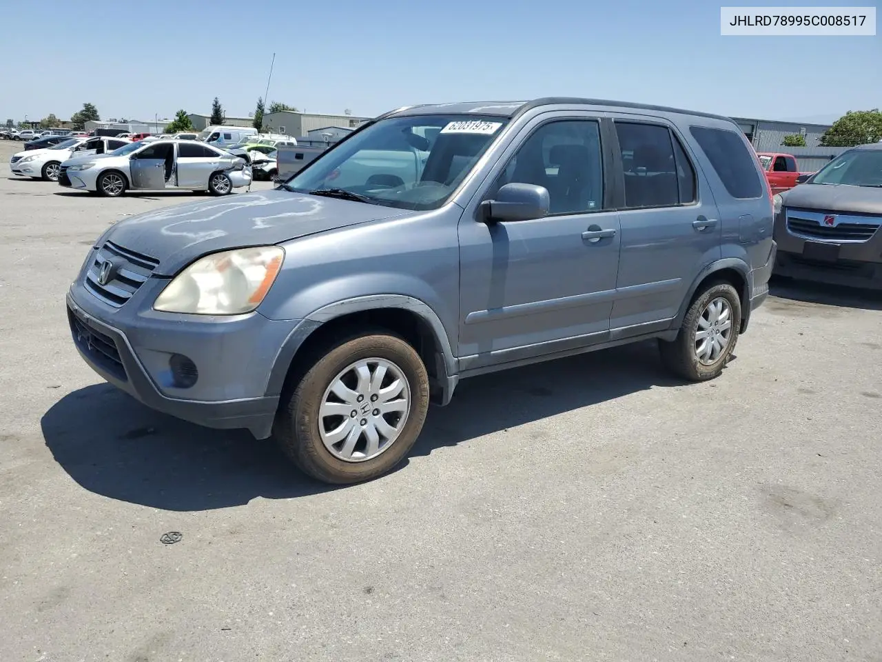 2005 Honda Cr-V Se VIN: JHLRD78995C008517 Lot: 62031975