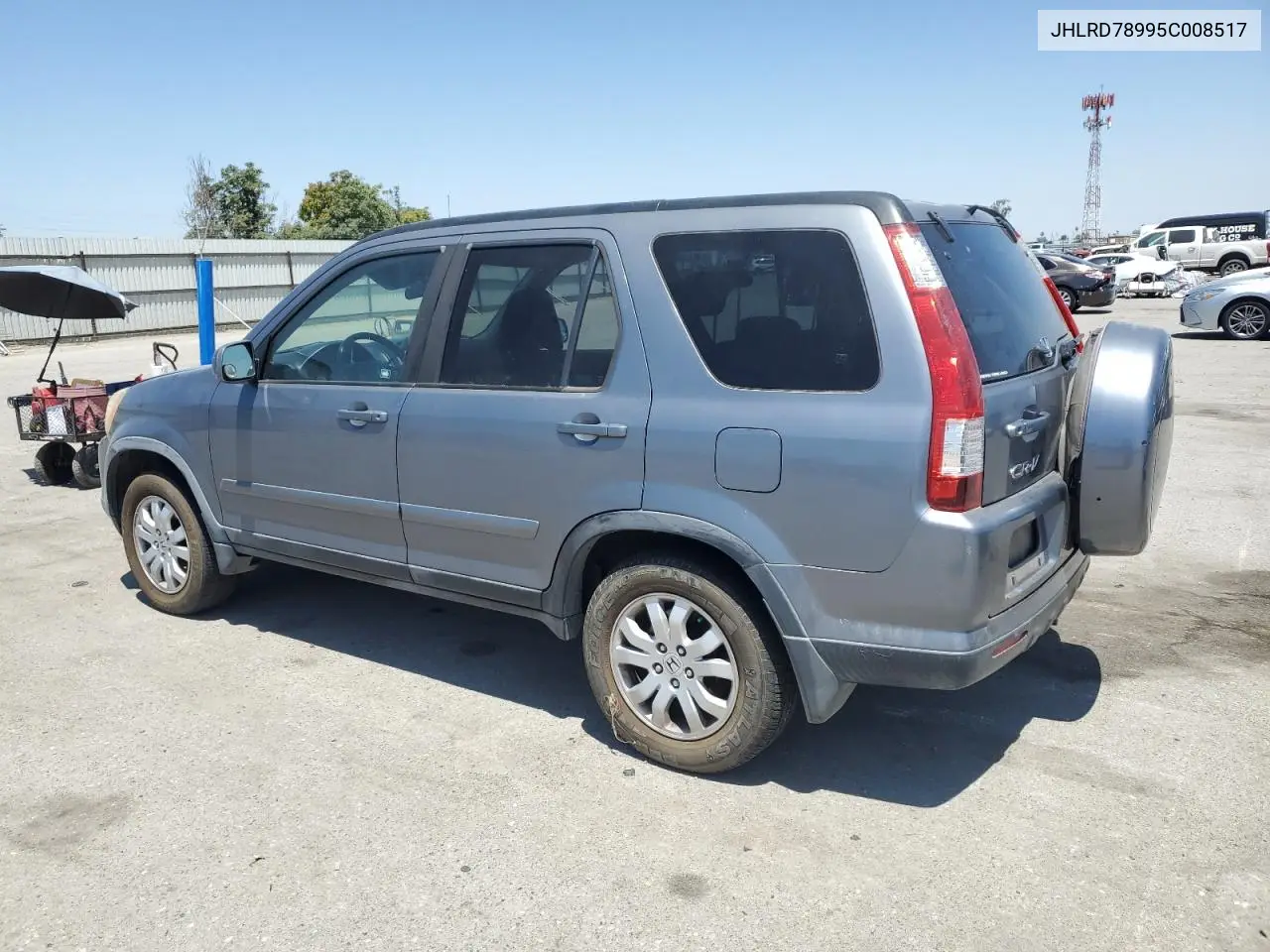 2005 Honda Cr-V Se VIN: JHLRD78995C008517 Lot: 62031975