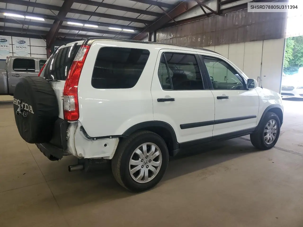 2005 Honda Cr-V Ex VIN: SHSRD78805U311394 Lot: 62159835