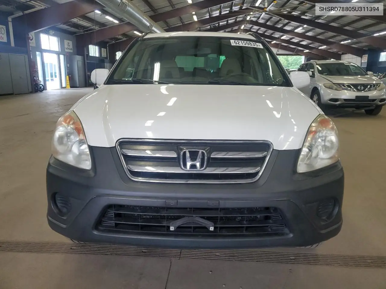 2005 Honda Cr-V Ex VIN: SHSRD78805U311394 Lot: 62159835