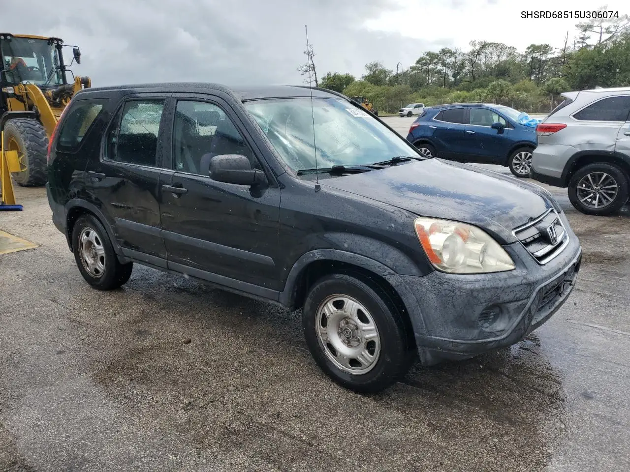 2005 Honda Cr-V Lx VIN: SHSRD68515U306074 Lot: 62413385