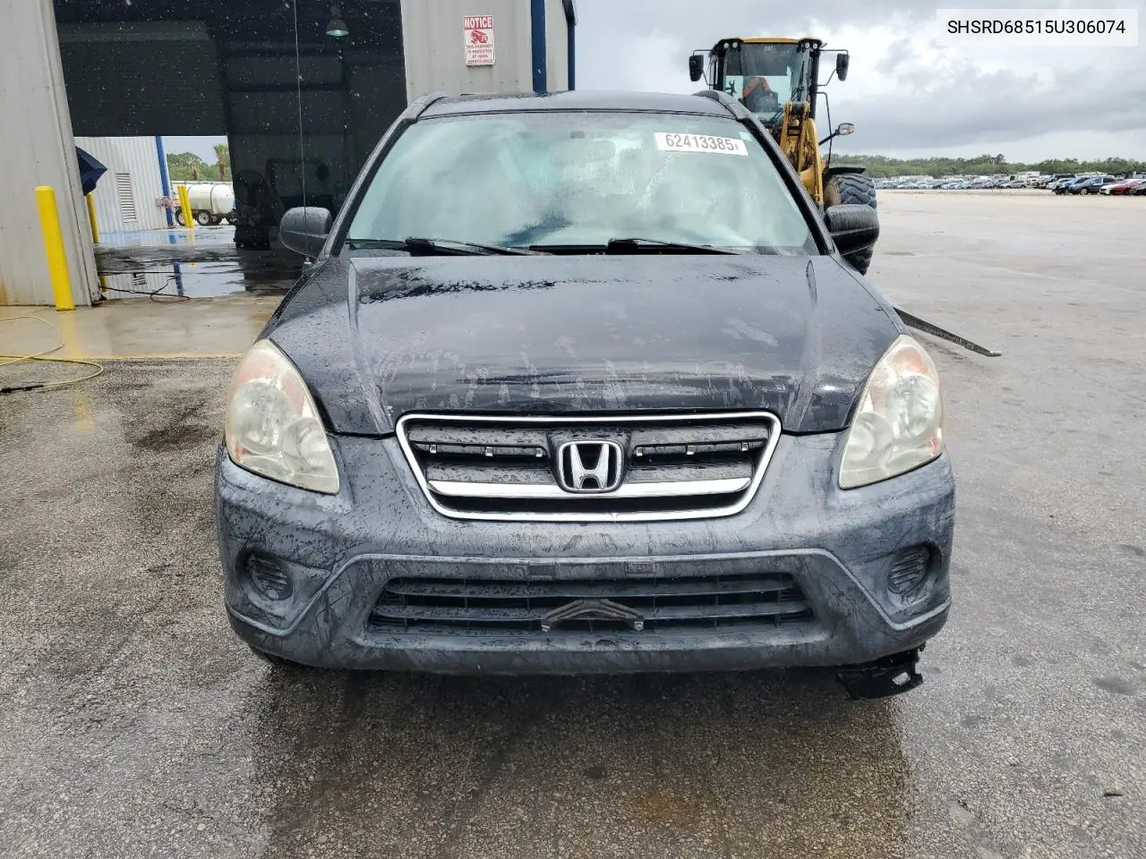 2005 Honda Cr-V Lx VIN: SHSRD68515U306074 Lot: 62413385